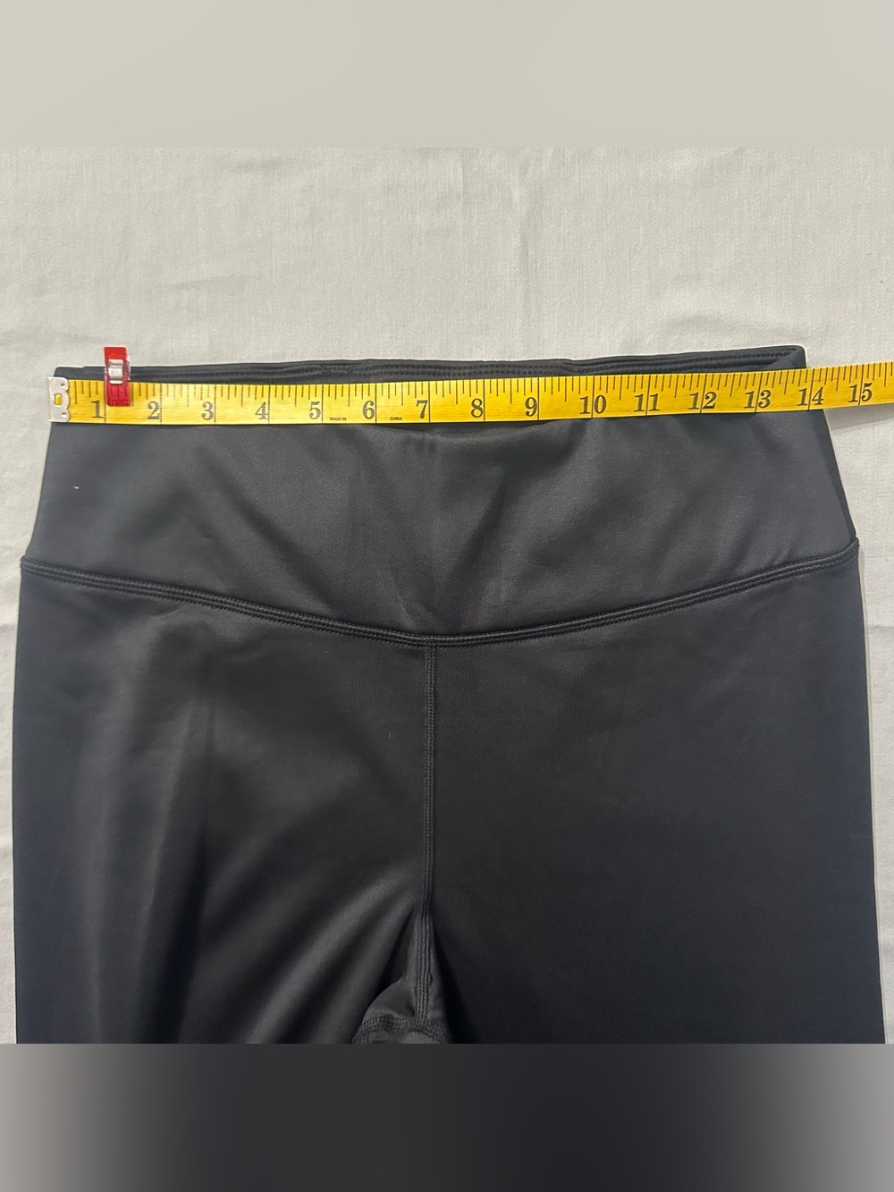 Cuddl Duds ClimateRight Thermal Guard Leggings Medium Black Fleece Base Layer - Picture 5 of 7